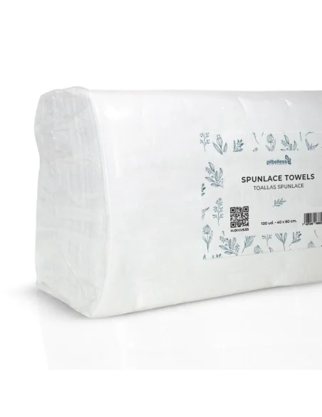 Toallas Peluquería Desechables de Spunlace Pilbelless 40x80 cm
