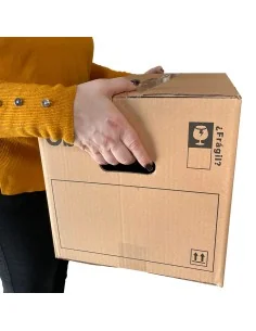 Oblait Brown Moving Boxes | 50 x 30 x 30 cm - Size L (45 L) 2