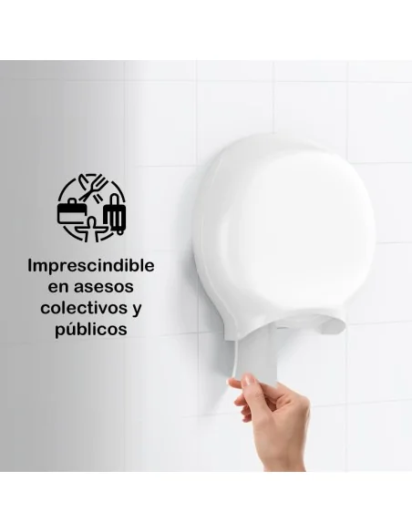 18 Uds | Papel Higiénico Industrial Pasta Laminada | 100 Metros