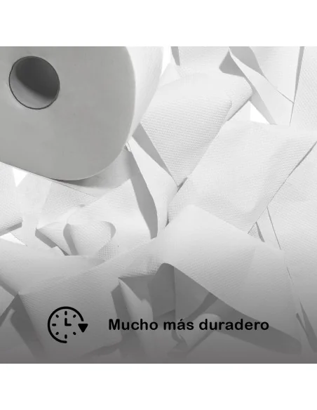 18 Uds | Papel Higiénico Industrial Pasta Laminada | 100 Metros