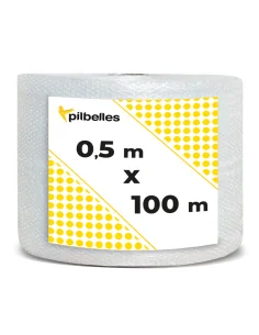 Rollo Plástico de Burbujas | 0,5x100 m 35 g.