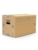 Cajas Para Mudanza Marrones | 50 x 30 x 30 cm - Talla L (45 L)