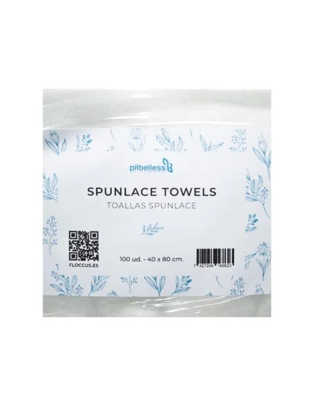 Spunlace Pilbelles Disposable Hairdressing Towels 40 x 80 cm | 3 Packs of 100 units