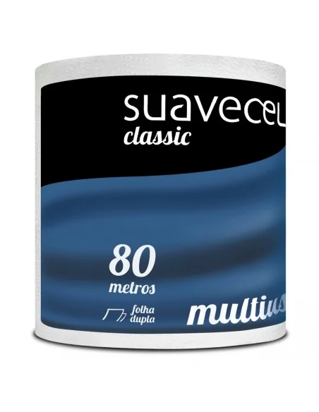 Two-ply Multi-purpose Paper Roll | Package of 6 rolls | 80 Metres