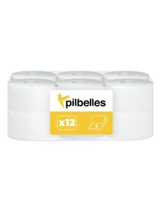 2-Ply Industrial Toilet Paper | 12 rolls