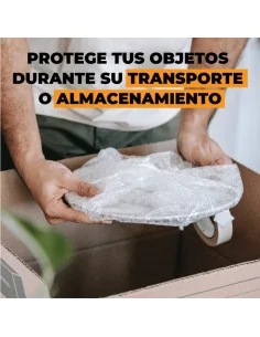 Rollos de Plástico de Burbujas 0,5x100 m I Pack 16 Uds. 2