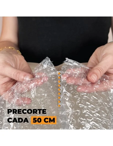 Rollos de Plástico de Burbujas 0,5x100 m I Pack 16 Uds.