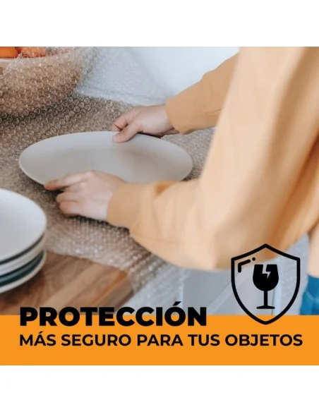 Rollos de Plástico de Burbujas 0,5x100 m I Pack 16 Uds.