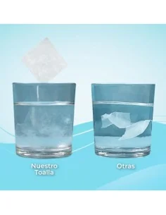 Toallas desechables de celulosa biodegradables 2