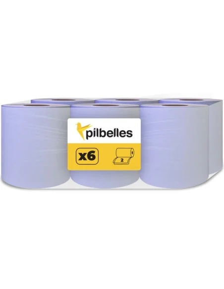 Papel Secamanos Mecha Extra Suave Lila| 1000g | 6 Uds.