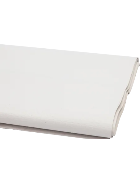 White paper tablecloth 120x120 cm 40 g | Pack with 400 units.