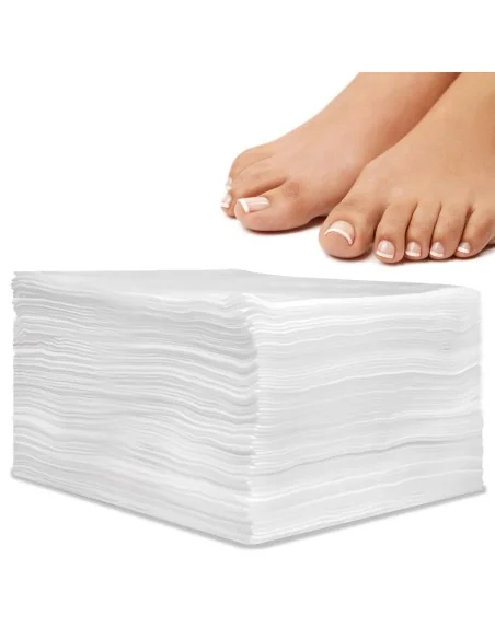 Toallas Pedicura Desechables de Spunlace 40x50 cm 60 g I 100 Uds