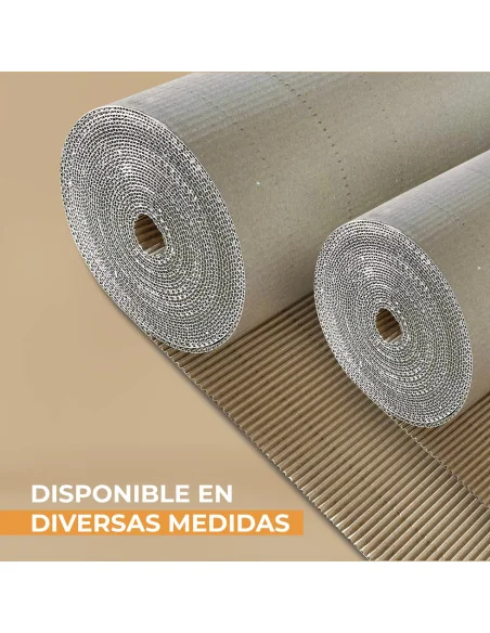 Rollo de cartón ondulado