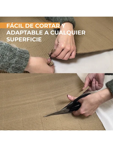 Rollo de cartón ondulado