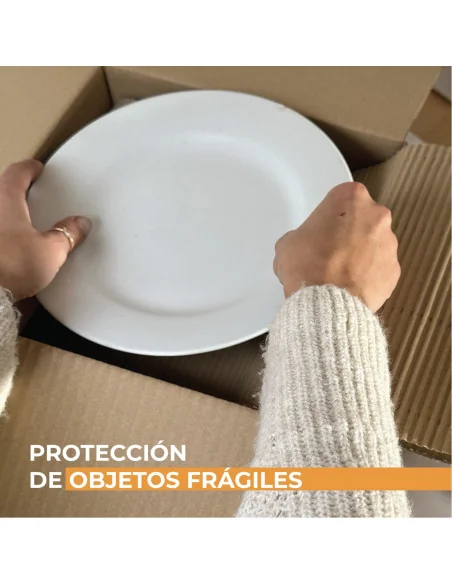 Rollo de cartón ondulado