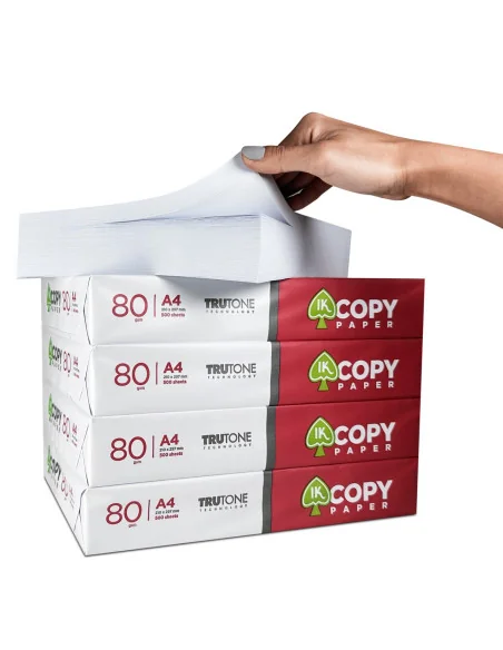 Folios A4 80 g | Caja de 5 paquetes