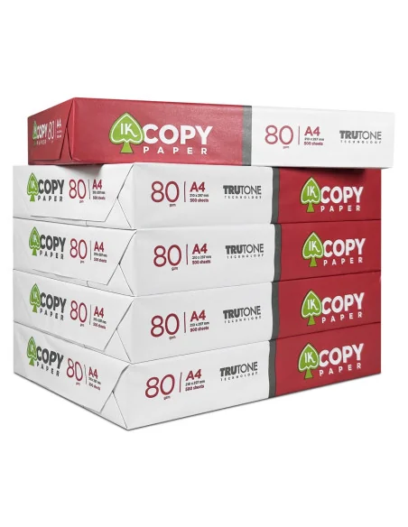 Folios A4 80 g | Caja de 5 paquetes