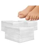 Toallas Pedicura Desechables de Spunlace 40x50 cm 60 g | 3 paquetes de 100 Uds.