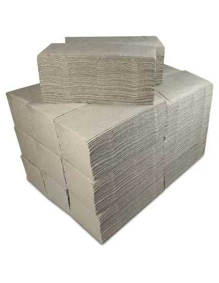 Toallas Papel Secamanos ZigZag Naturales I 3200 uds