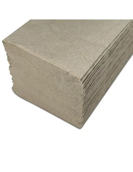 Toallas Papel Secamanos ZigZag Naturales I 3200 uds