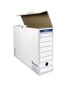 Archivador definitivo de cartón blanco I 38 x 27 x 11,5 cm 2