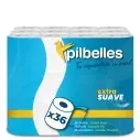 Papel Higiénico Extra Suave Pilbelles I 20 metros I 36 rollos
