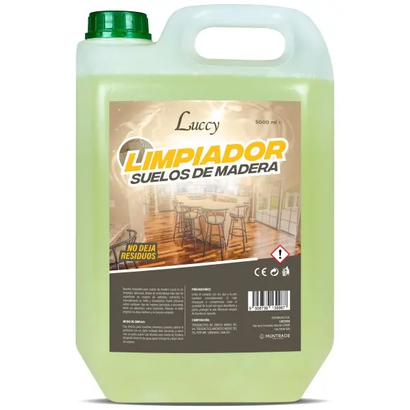 Limpiador Suelos Madera 5L Luccy