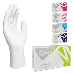 Guantes de Látex Sin Polvo 5,5 g | Pack de 100 Uds.